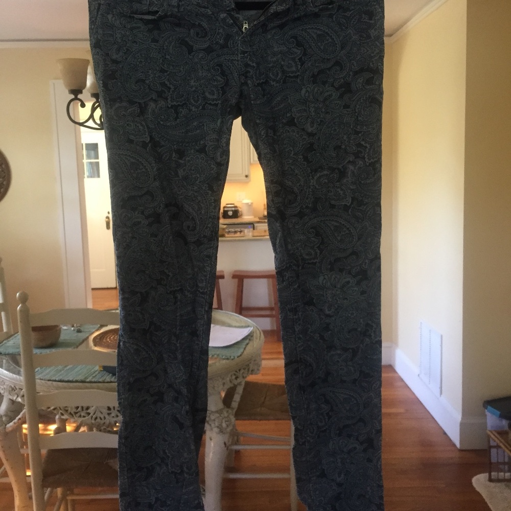 PRANA Paisley Corduroy Pants